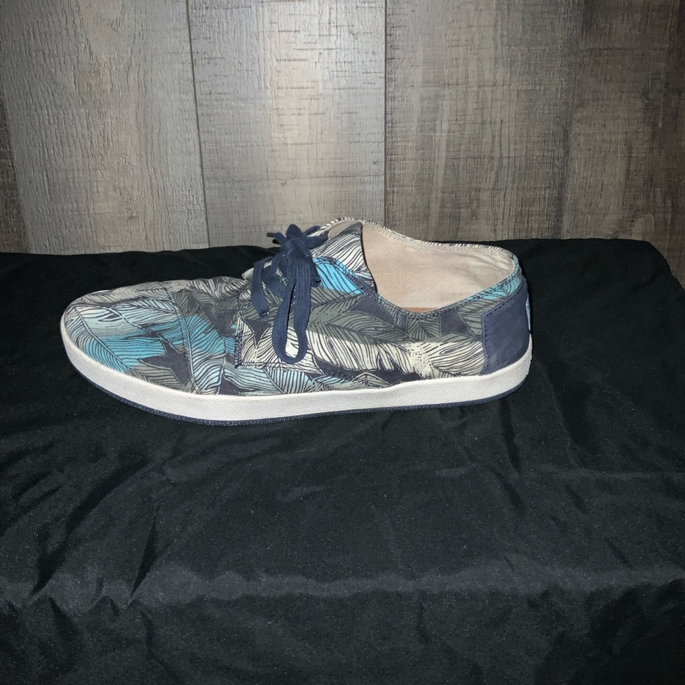 TOMS Men’s Palm Leaf Pattern Multi Colored - Picture 6 of 9